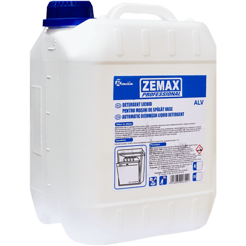 Detergent alcalin masina spalat vase Zemax 6 kg